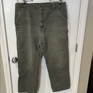 Carhartt Sage Green Work Pants